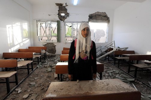 ni&ntilde;os de la guerra en libia