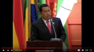 Chavez en el Congreso de la UA 2009, parte 1