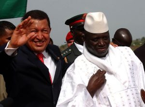 Ch&aacute;vez en Gambia