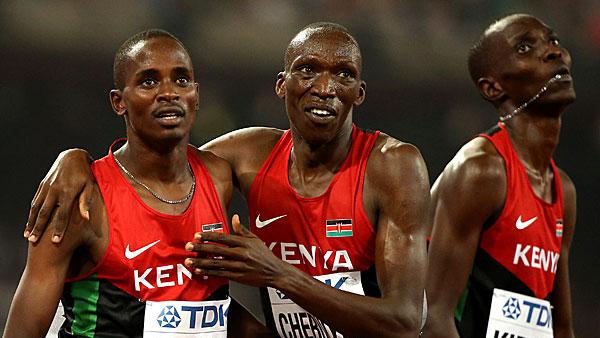 Atletas kenianos
