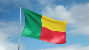 Bandera de Ben&iacute;n