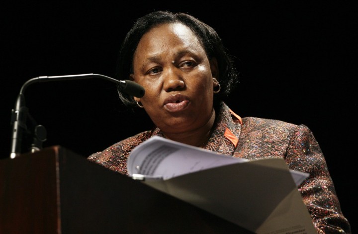 Ministra de Educación Básica sudafricana, Angie Motshekga