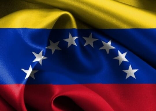 Bandera de Venezuela con ocho estrellas