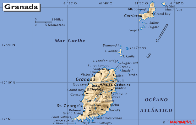 Mapa de Granada