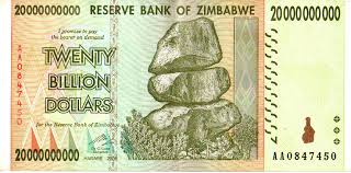 Billete de Zimbawe