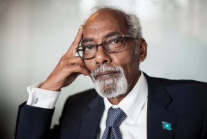Mohamed Sheikh Othman Jawari Presidente electo del Parlamento Federal de Somalia