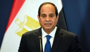 Presidente de Egipto Abdel Fattah Al Sisi