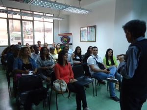 En la actividad también se habló de los beneficios que proporciona el chocolate