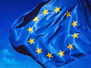 Bandera de Unión Europa