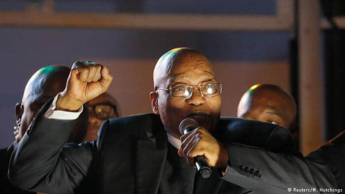 Presidente sudafricano Jacob Zuma