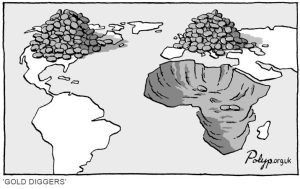 El despojo de las riquezas africanas es un principio imperial