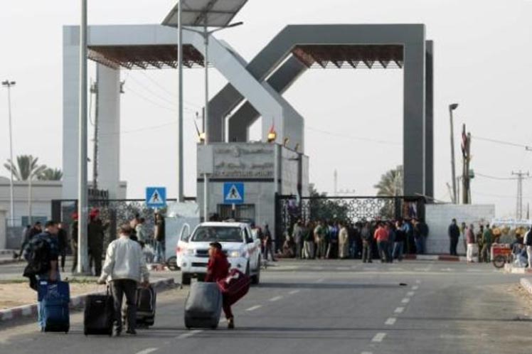 Egipto. Gaza. Frontera