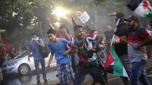 En varias ciudades del mundo el apoyo al pueblo palestino se tomò las calles