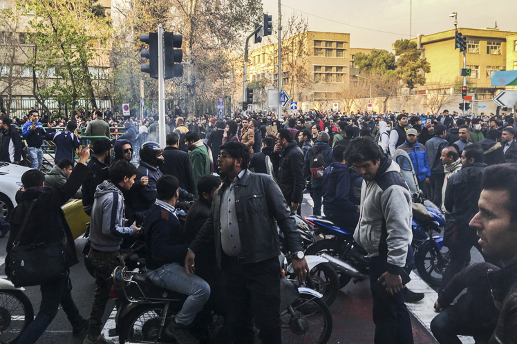Protestas en Túnez