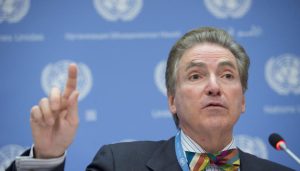 Alfred de Zayas, experto independiente de la ONU sobre la Promoción de Un Orden Internacional Democrático y Equitativo