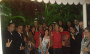 Encuentro Estudiantes del Centro Saberes y Oscar López Rivera