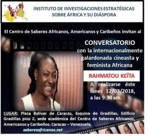conversatorio con Rahmatou Keita