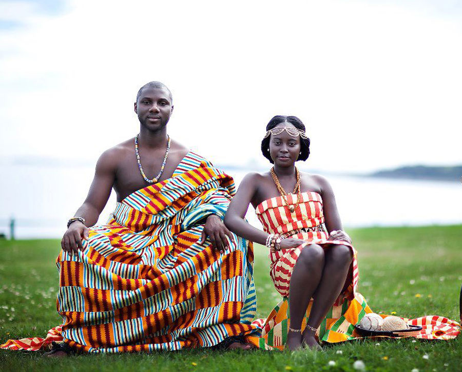 Kente la joya de las bodas africanas