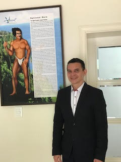 RB junto a imagen de Josep Chatoyer