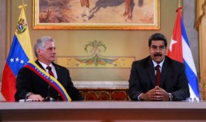Cuba y Venezuela