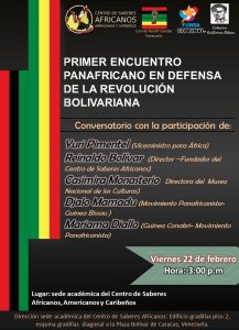 ENCUENTRO PANAFRICANISTA