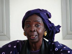 La escritora senegales Aminata Sow Fall