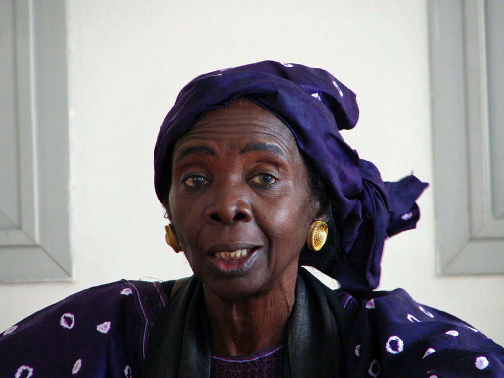 La escritora senegales Aminata Sow Fall