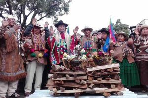 Bolivia ritual indígena