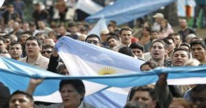 Protesta en Argentina