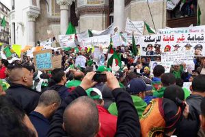 Argelia en protestas