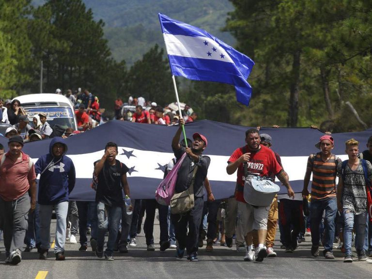 Migrantes Hondureños