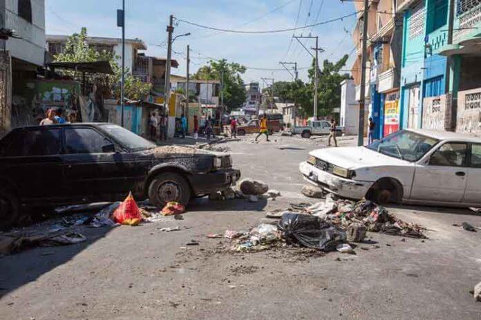 Protestas continuas en Haití