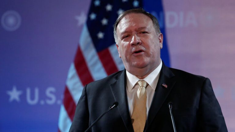 Mike Pompeo secretario de Estado de EE