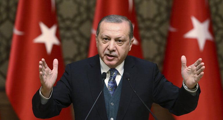 Presidente de Turquía Recep Tayyip Erdogan