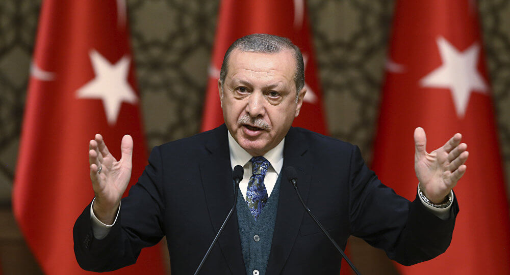 Presidente de Turquía Recep Tayyip Erdogan