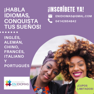 Cursos con la Fundación de Idiomas en el Centro de Saberes