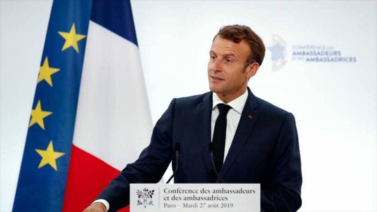 Macron admite el fin de la hegemonía occidental en el mundo
