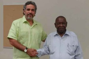 Blade Nzimnde y Rodolfo Benitez