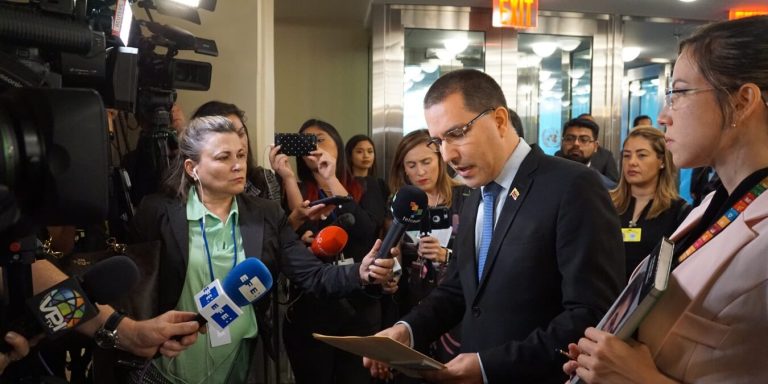 Canciller Arreaza en Rueda de prensa