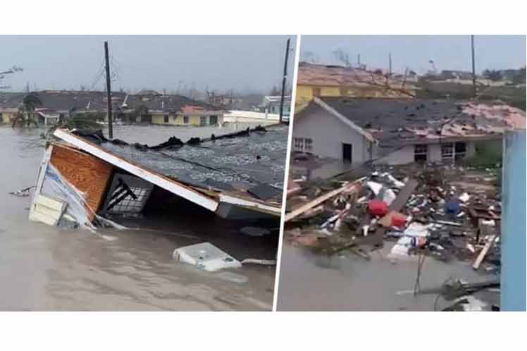 Huracán Dorian Bahama