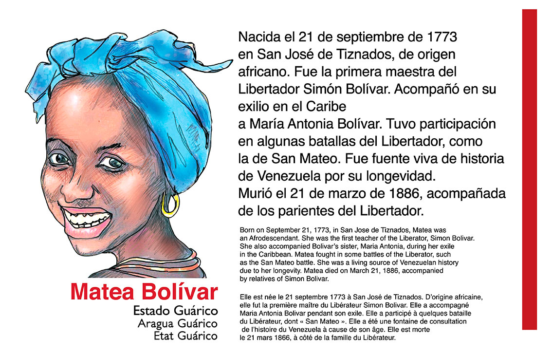 Matea Bolívar colección Centro de Saberes Africanos