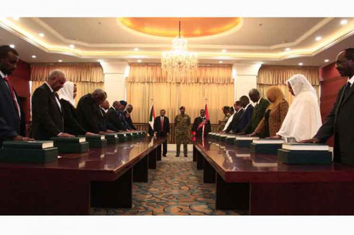 Tomaron posesión de sus cargos en Sudán 18 ministros