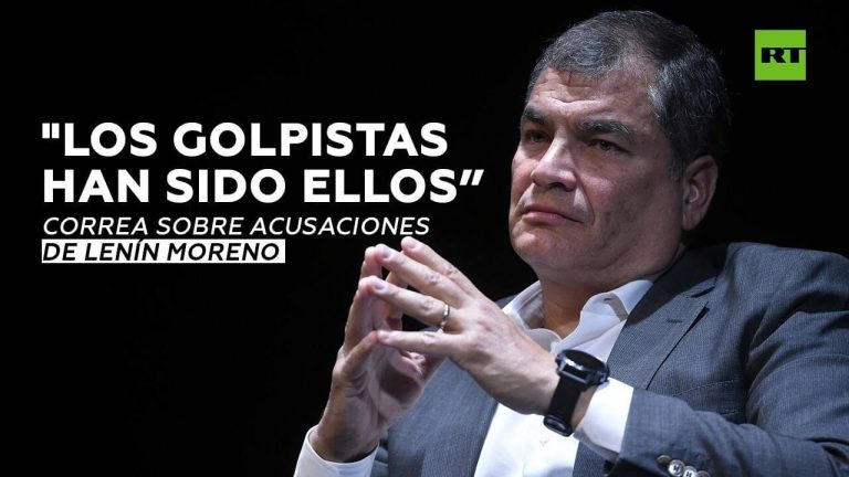 Correa sobre acusaciones de Lenín Moreno