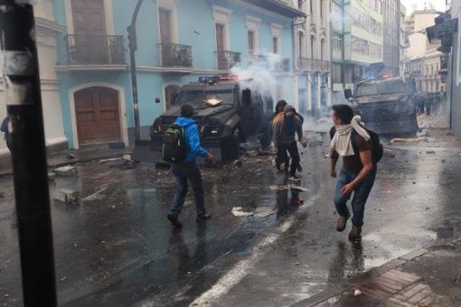 Protestas Ecuador