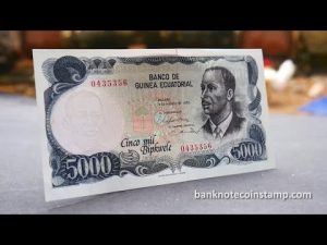 Guinea Ecuatorial, billete con la imagen de Enrique Nvo