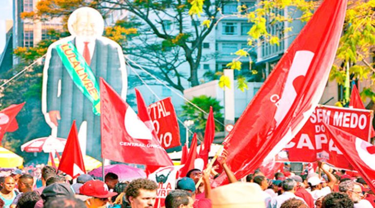 Marcha por liberación de Lula