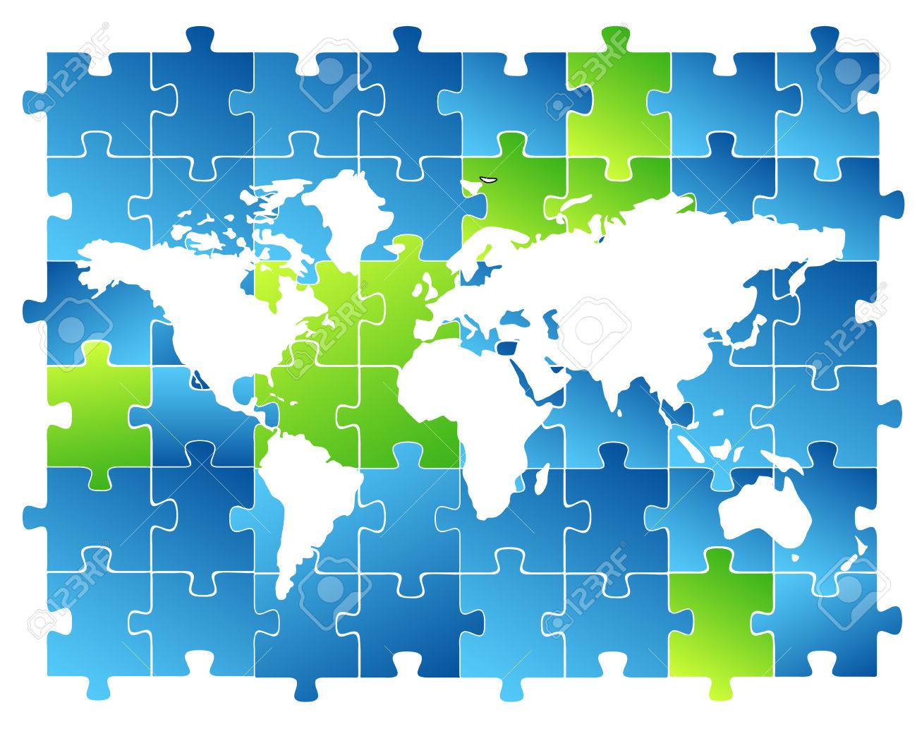 El mundo es un rompecabezas