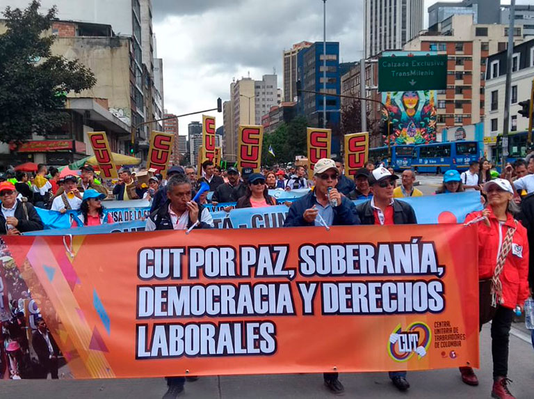Protestas en Colombia