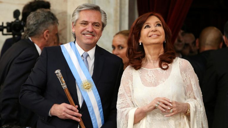 Alberto Fernández y Cristina Fernández