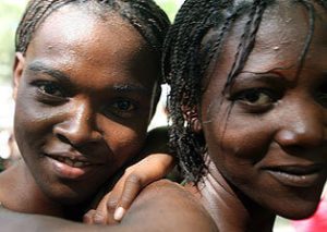 Mujeres haitianas
